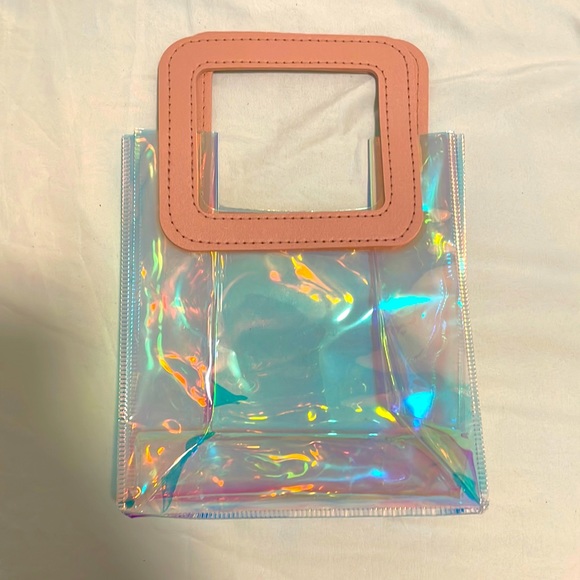H&M Handbags - Holographic rave bay